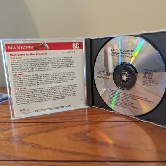 Cartoon Classics RCA Victor Sleeping Beauty Waltz, Ride of Valkyries CD - Picture 2 of 3